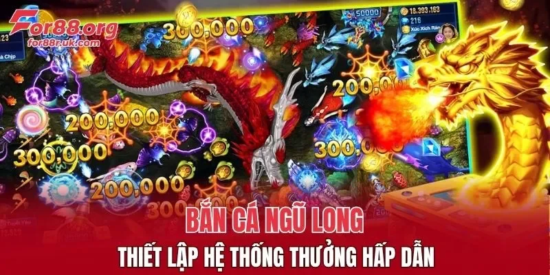 Hệ thống thưởng của ngư trường Ngũ Long